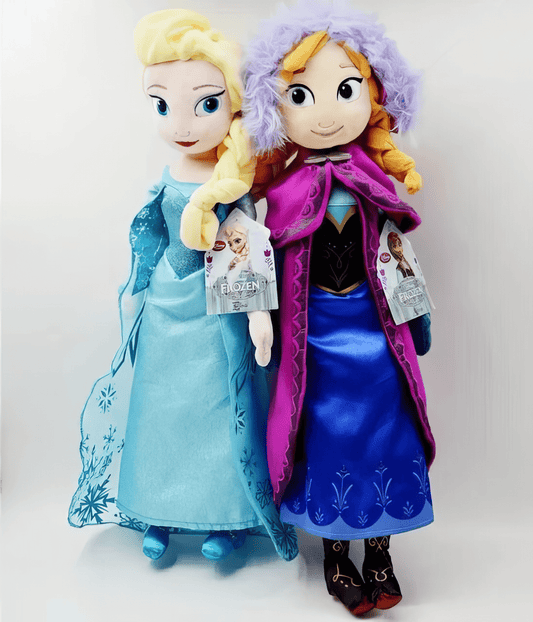 Peluche Anna & Elsa - La reine des neiges