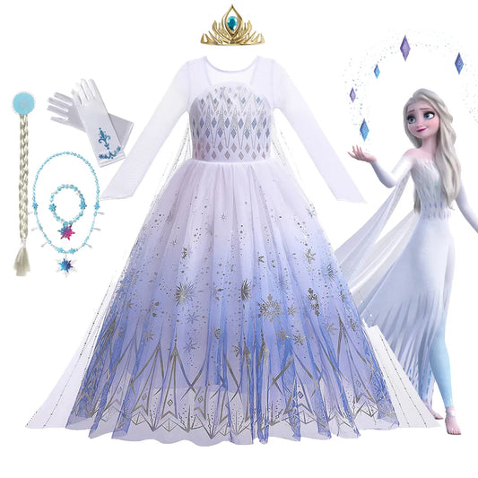 Robe Elsa - La reine des neiges
